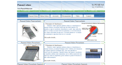 Desktop Screenshot of panourisolare.net