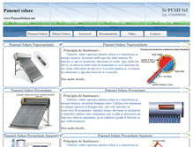 Tablet Screenshot of panourisolare.net